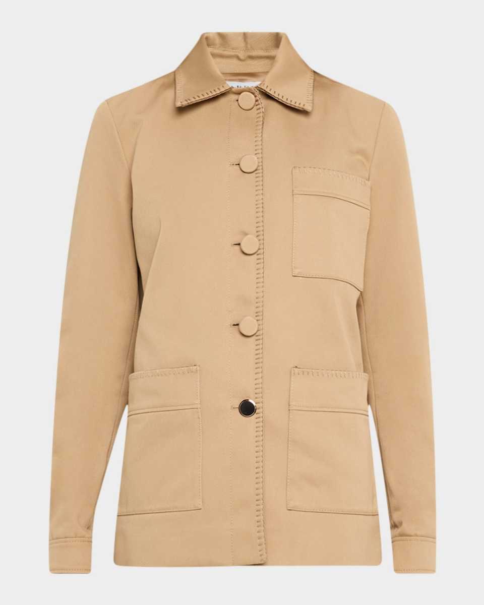 Ulu Blanket-Stitched Chore Jacket
